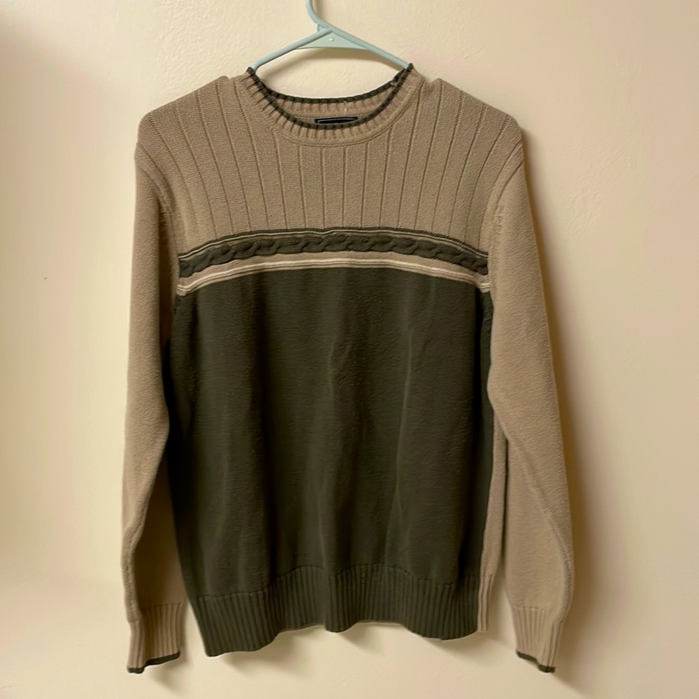 Crewneck Color Blocked Dockers Sweater